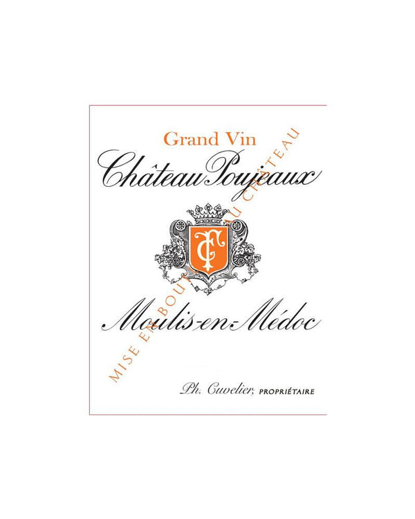 2019 Chateau Poujeaux Moulis
