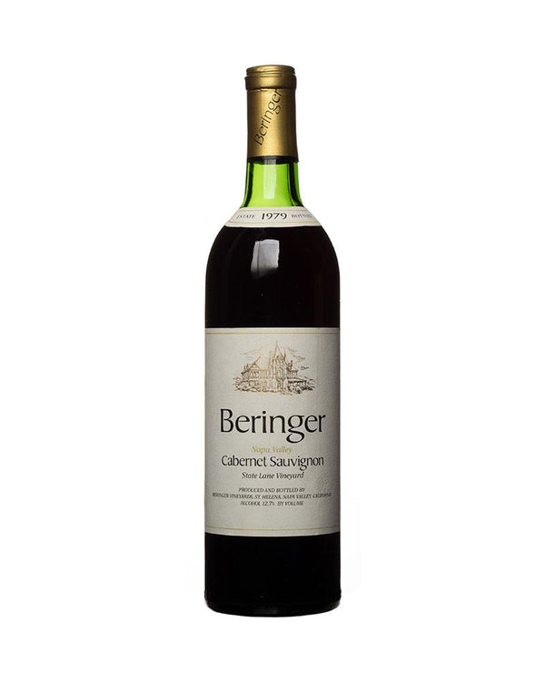 1979 Beringer Vineyards Cabernet Sauvignon State Lane Vineyard Napa Valley