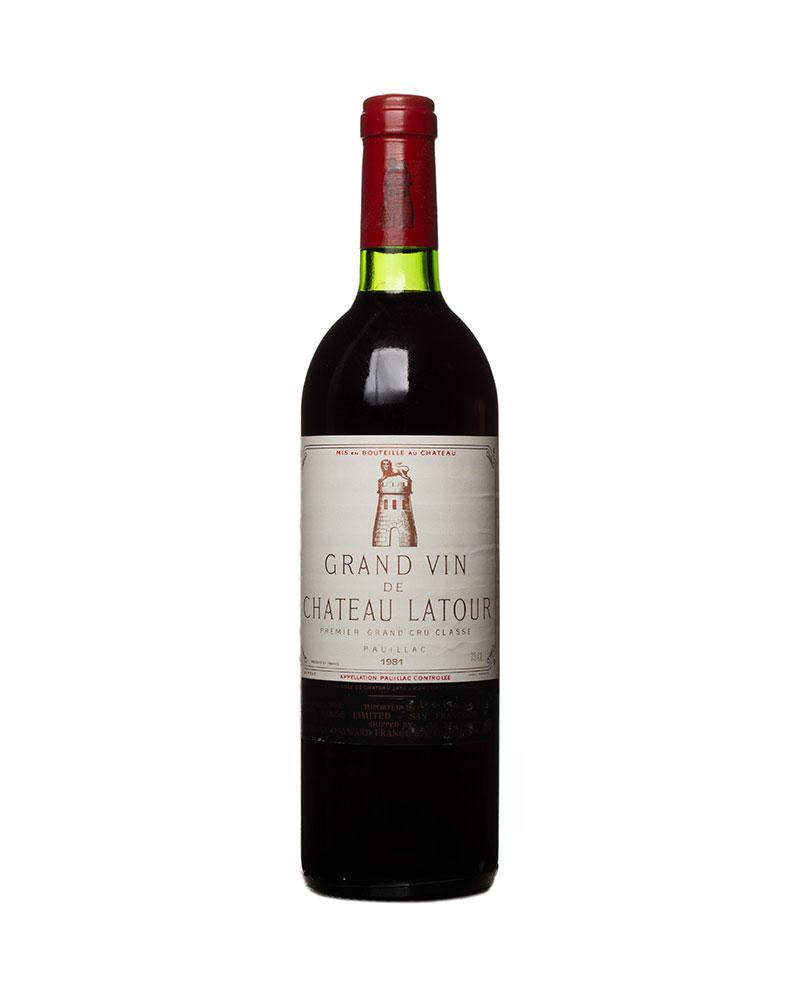 1981 Chateau Latour Pauillac – The Wine House