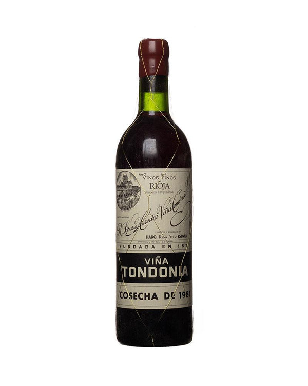 1981 R. Lopez de Heredia Rioja Vina Tondonia Gran Reserva