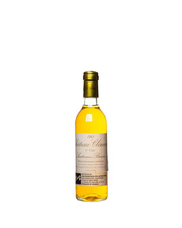 1983 Chateau Climens Barsac 375ml