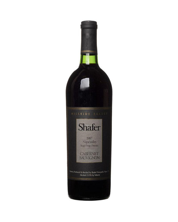 1987 Shafer Cabernet Sauvignon Hillside Select