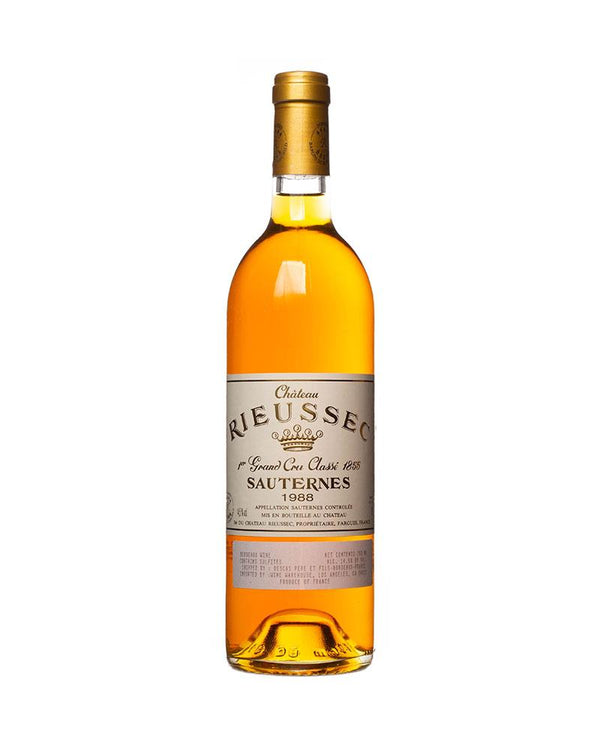 1988 Chateau Rieussec Sauternes