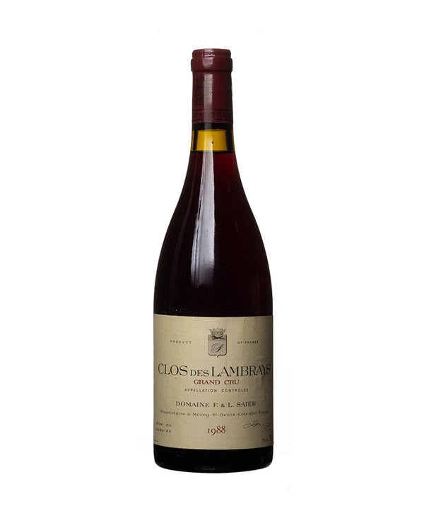 1988 Domaine des Lambrays Clos des Lambrays Grand Cru