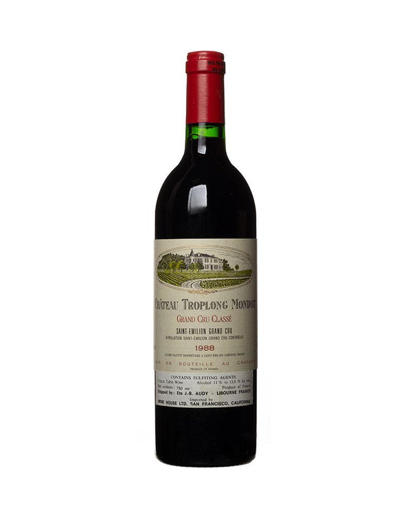 1988 Chateau Troplong Mondot Saint-Emilion