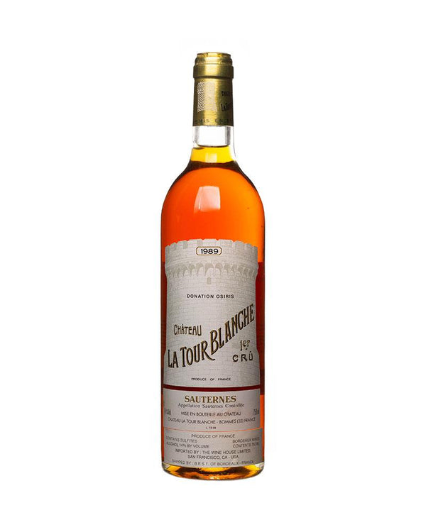 1989 Chateau La Tour Blanche Sauternes