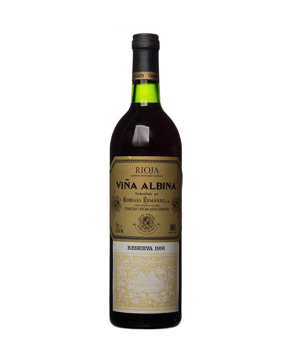 1991 Bodegas Riojanas Rioja Vina Albina Reserva