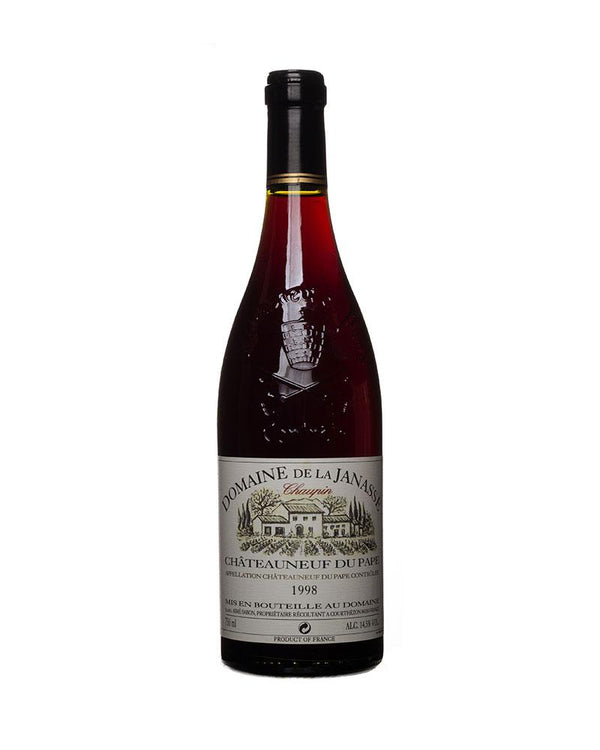 1998 Domaine Janasse Chateauneuf du Pape Cuvee Chaupin