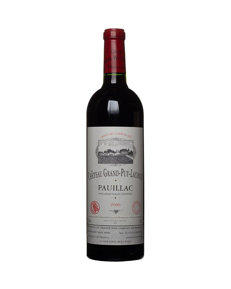 2000 Chateau Grand Puy Lacoste Pauillac The Wine House 2000 Chateau Grand Puy Lacoste Pauillac The Wine House