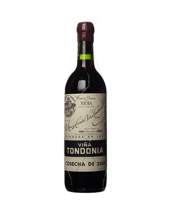 2001 R. Lopez de Heredia Vina Tondonia Rioja Gran Reserva