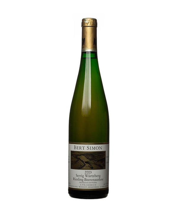 2003 Bert Simon Serrig Wurtzberg Riesling Beerenauslese