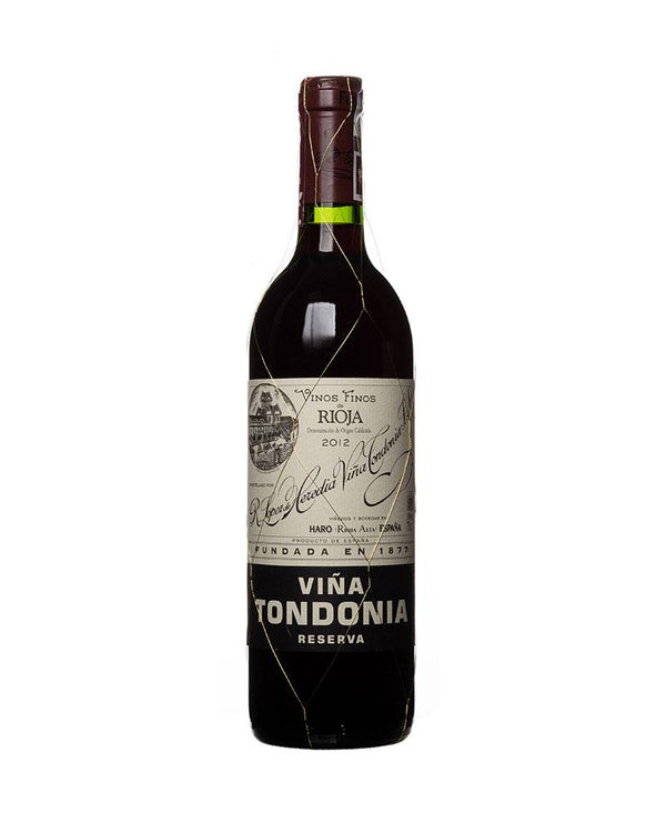 2012 Lopez de Heredia Rioja Vina Tondonia Reserva