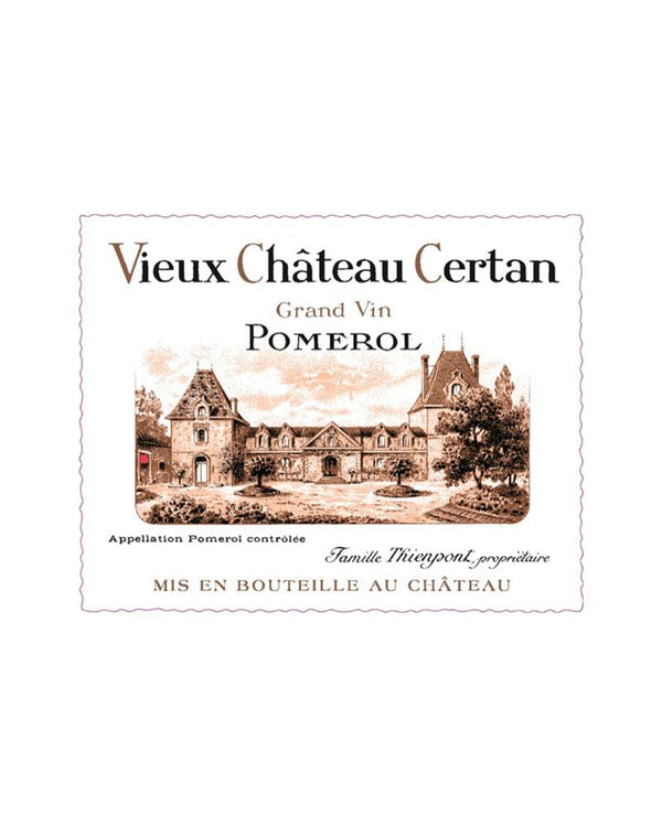 2013 Vieux Chateau Certan Pomerol