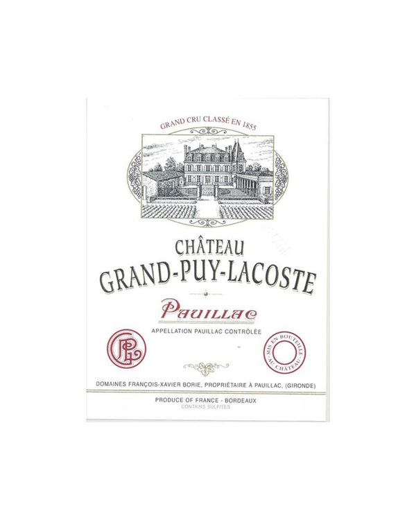 2015 Chateau Grand Puy Lacoste Pauillac (Arriving November 2025)