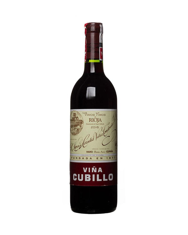 2016 R. Lopez de Heredia Vina Cubillo Rioja Crianza