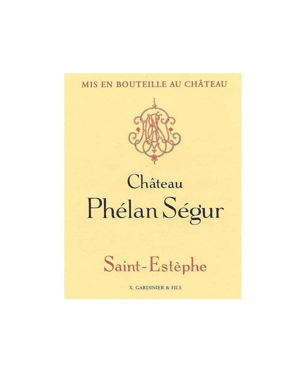 2018 Chateau Phelan Segur Saint-Estephe (Arriving November 2025)