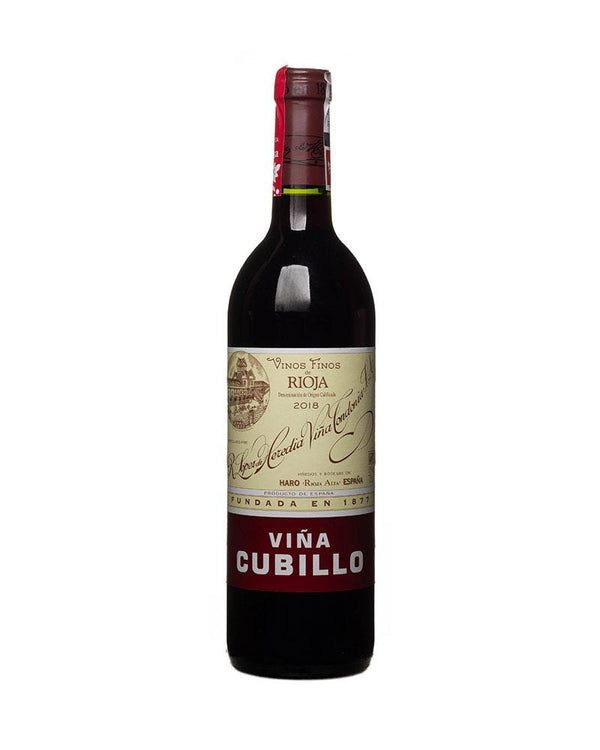 2018 R. Lopez de Heredia Vina Cubillo Rioja Crianza