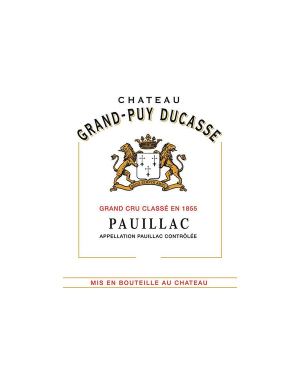 2021 Chateau Grand Puy Ducasse Pauillac 375ML (Pre-Arrival)