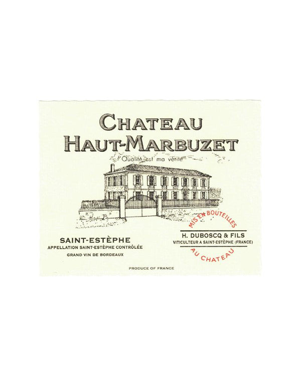 2021 Chateau Haut-Marbuzet Saint-Estephe