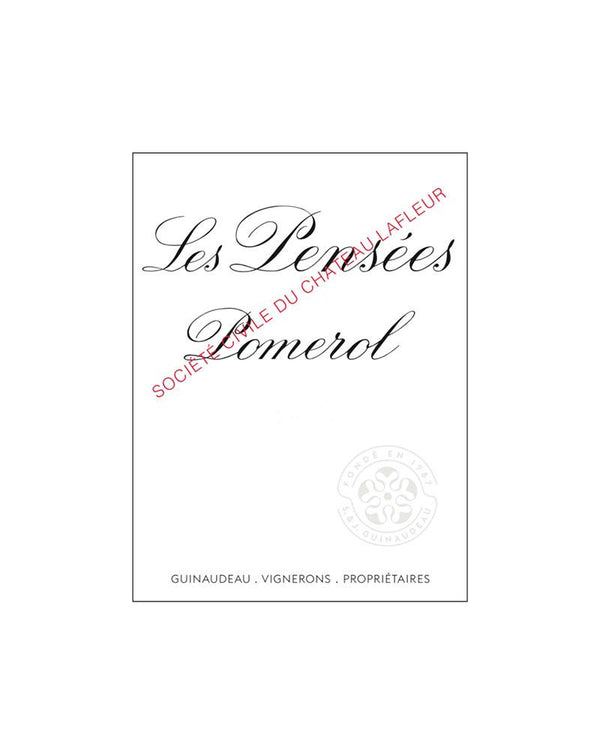 2022 Les Pensees de Chateau Lafleur Pomerol