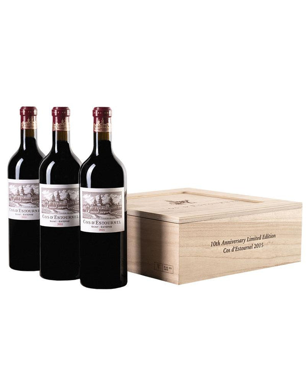 2015 Chateau Cos d'Estournel Limited Edition 3 Pack (Pre-Arrival)