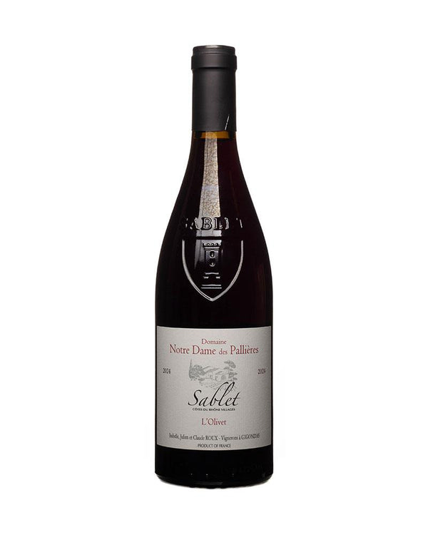 2024 Domaine Notre Dame des Pallieres Cotes du Rhone Villages Sablet L'Olivet