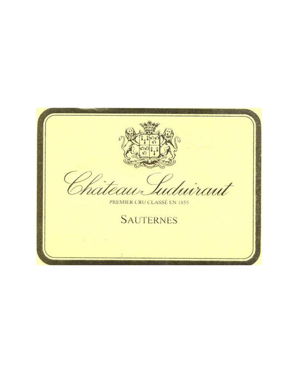 2007 Chateau Suduiraut Sauternes 375ML