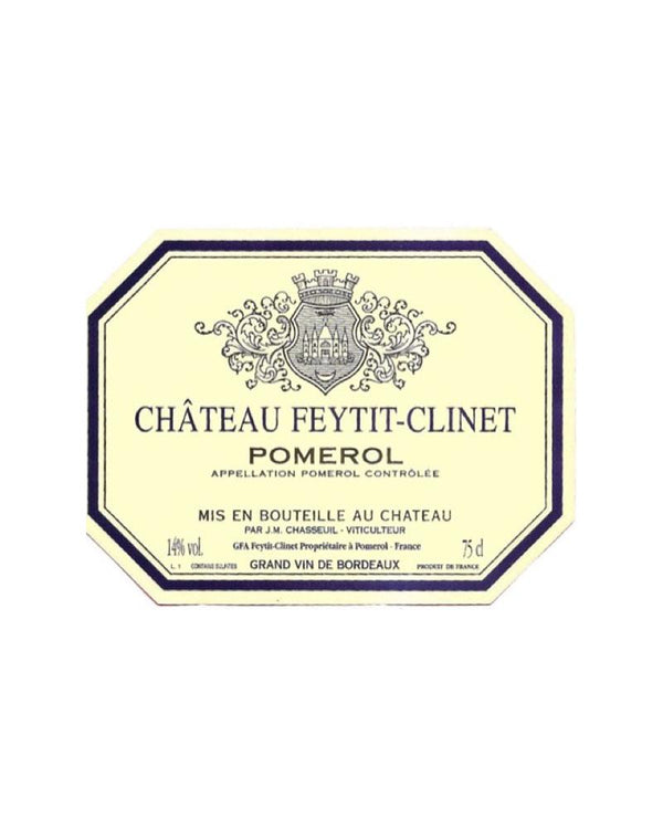 2019 Chateau Feytit Clinet Pomerol