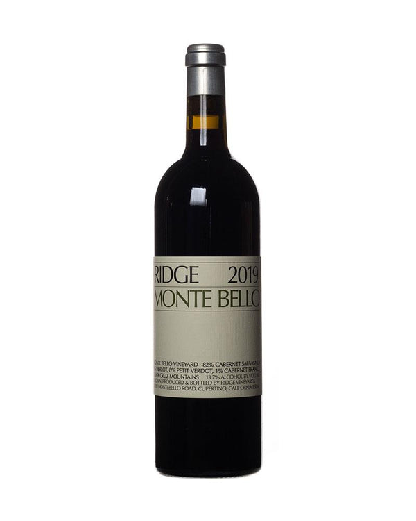 2019 Ridge Vineyards Monte Bello