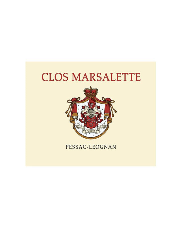 2022 Clos Marsalette Pessac-Leognan (Pre-Arrival)